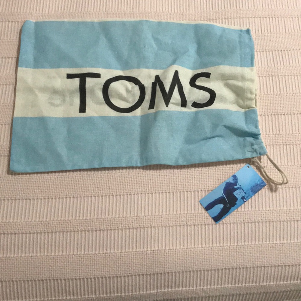 NWT Toms Shoe Dust Bag